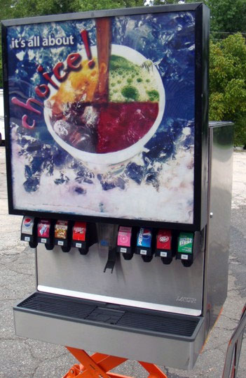 8-Flavor Ice & Beverage Soda Fountain System