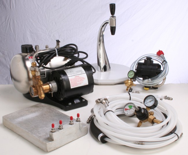 1-Flavor Draft Arm Cold Plate Soda Fountain System