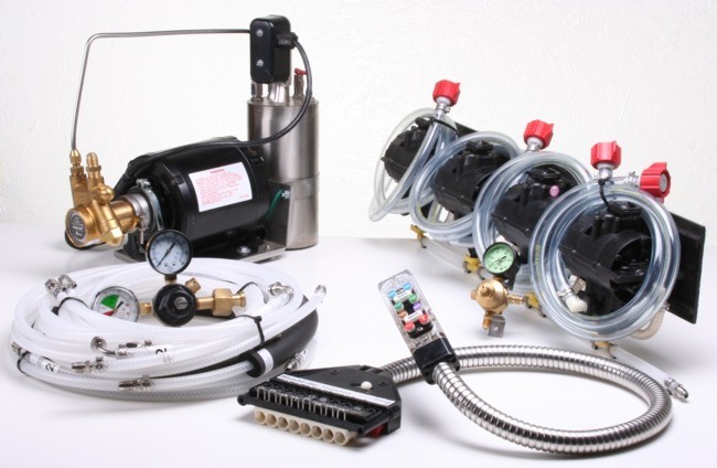 4-Flavor Soda Gun Remote Soda Fountain System